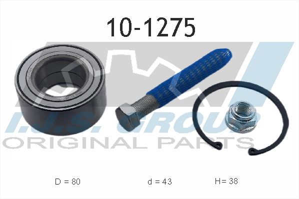 Комплект подшипника ступицы колеса IJS 101275