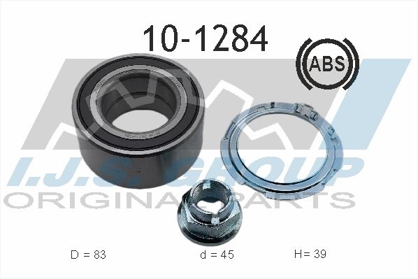 Комплект подшипника ступицы колеса IJS 101284