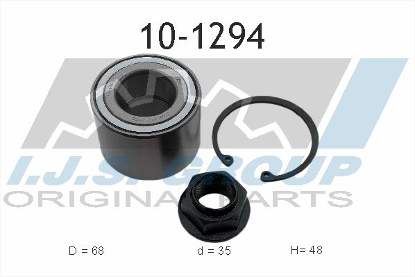 Комплект подшипника ступицы колеса IJS 101294