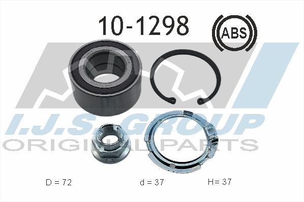 Комплект подшипника ступицы колеса IJS 101298