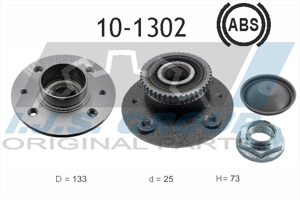 Комплект подшипника ступицы колеса IJS 101302