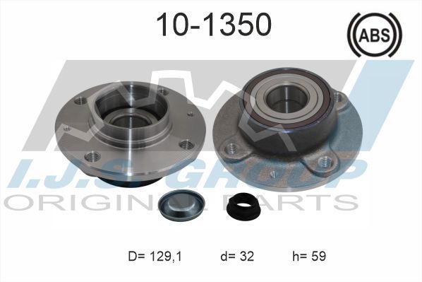 Комплект подшипника ступицы колеса IJS 101350
