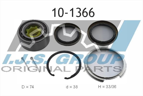 Комплект подшипника ступицы колеса IJS 101366