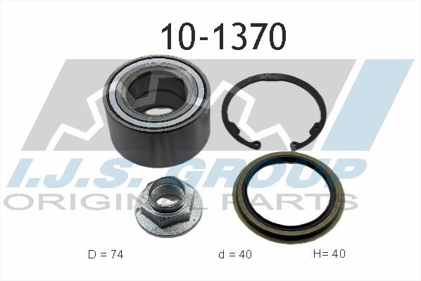 Комплект подшипника ступицы колеса IJS 101370