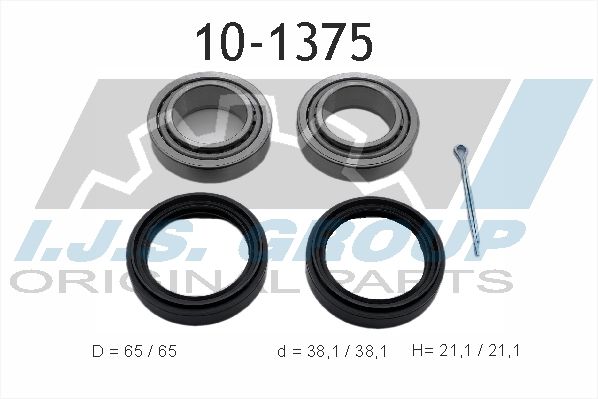 Комплект подшипника ступицы колеса IJS 101375
