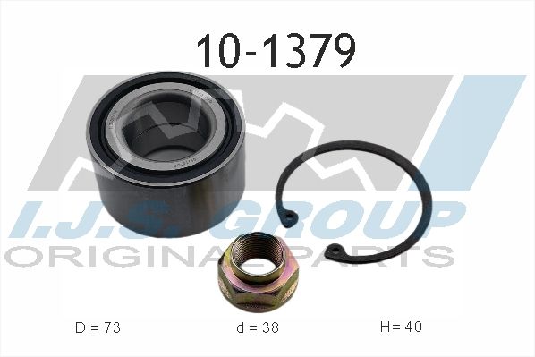 Комплект подшипника ступицы колеса IJS 101379