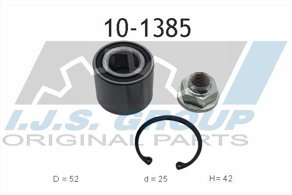Комплект подшипника ступицы колеса IJS 101385