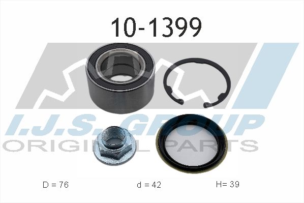 Комплект подшипника ступицы колеса IJS 101399
