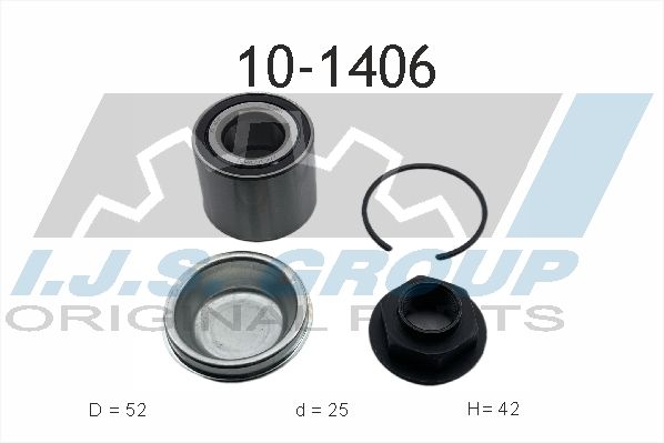 Комплект подшипника ступицы колеса IJS 101406
