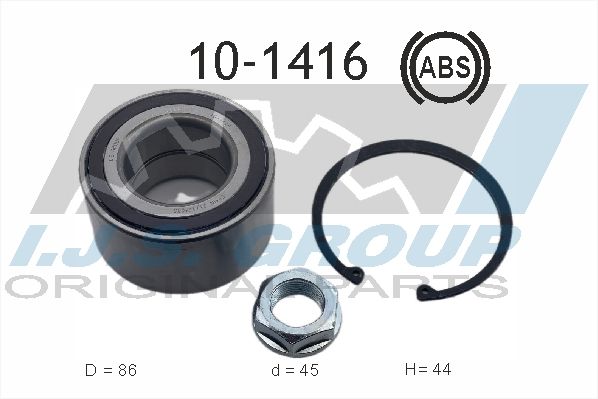 Комплект подшипника ступицы колеса IJS 101416