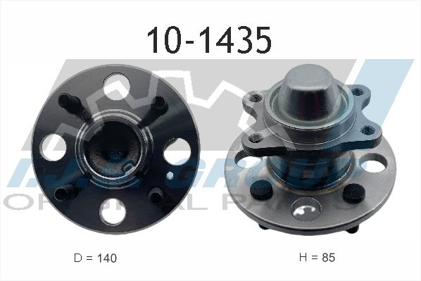 Комплект подшипника ступицы колеса IJS 101435