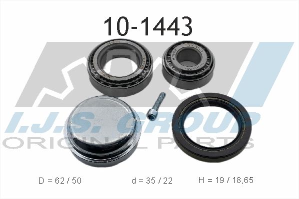 Комплект подшипника ступицы колеса IJS 101443