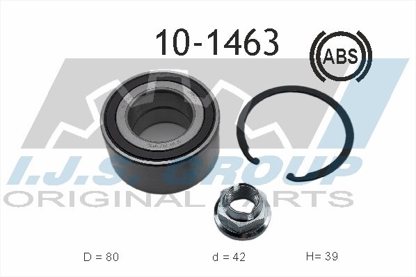 Комплект подшипника ступицы колеса IJS 101463