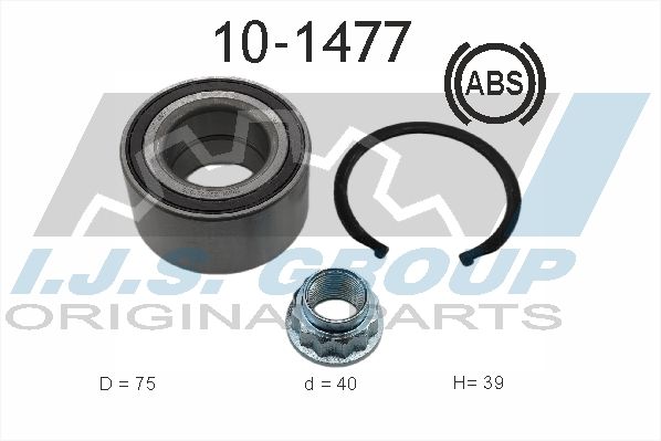 Комплект подшипника ступицы колеса IJS 101477