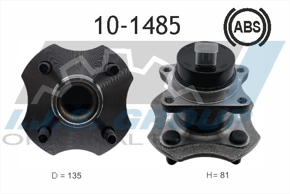 Комплект подшипника ступицы колеса IJS 101485