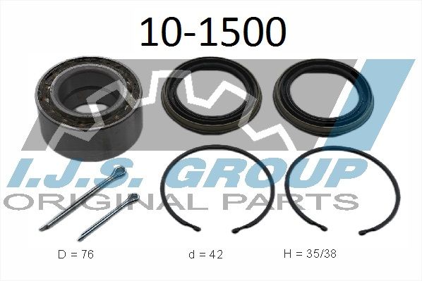 Комплект подшипника ступицы колеса IJS 101500