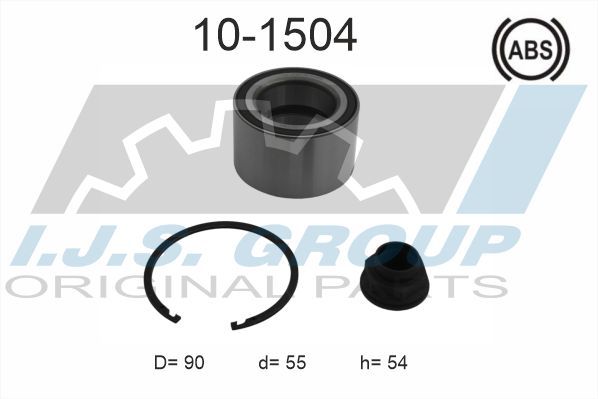 Комплект подшипника ступицы колеса IJS 101504