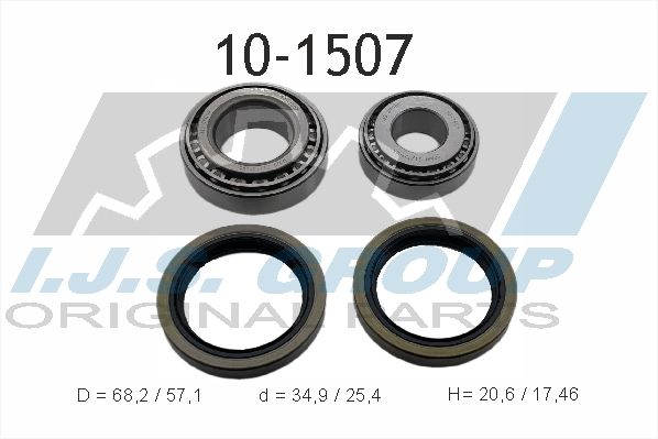 Комплект подшипника ступицы колеса IJS 101507
