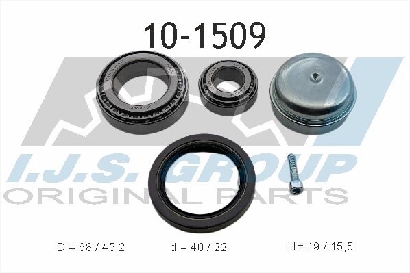 Комплект подшипника ступицы колеса IJS 101509