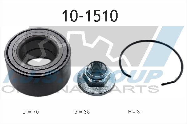 Комплект подшипника ступицы колеса IJS 101510