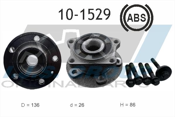 Комплект подшипника ступицы колеса IJS 101529