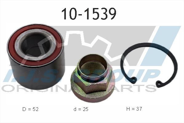 Комплект подшипника ступицы колеса IJS 101539