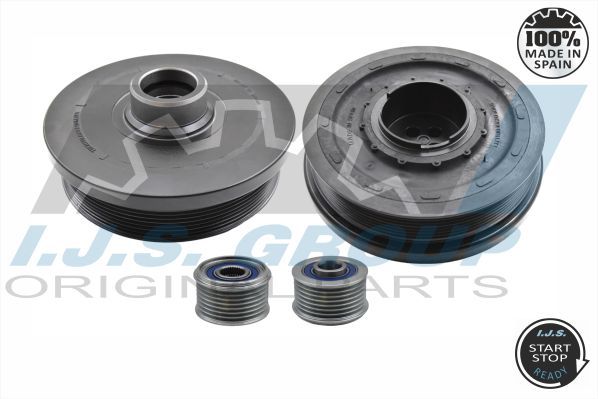 Комплект ременных шкивов, коленчатый вал IJS 171137KIT