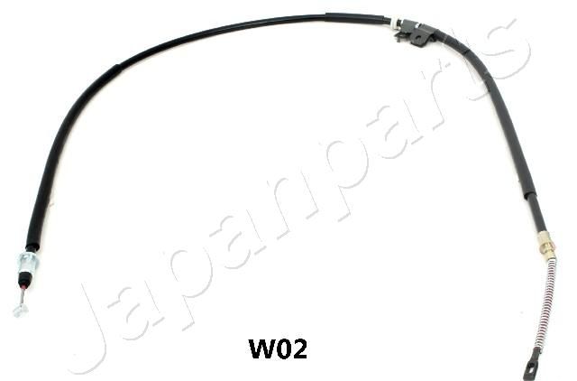 Тросик, cтояночный тормоз JAPANPARTS BCW02