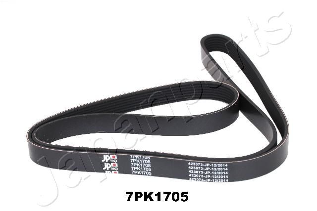 Поликлиновой ремень JAPANPARTS DV7PK1705