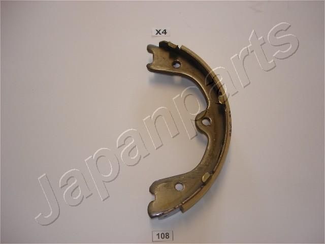 Комплект тормозных колодок, стояночная тормозная система JAPANPARTS GF108AF