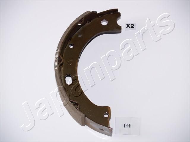 Комплект тормозных колодок, стояночная тормозная система JAPANPARTS GF111AF