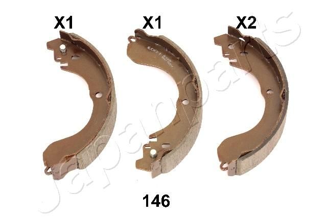 Комплект тормозных колодок JAPANPARTS GF146AF