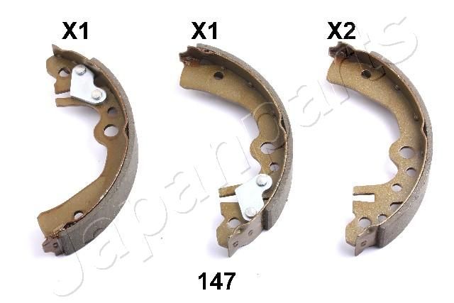 Комплект тормозных колодок JAPANPARTS GF147AF