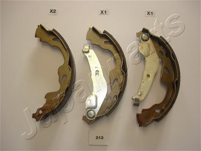 Комплект тормозных колодок JAPANPARTS GF212AF