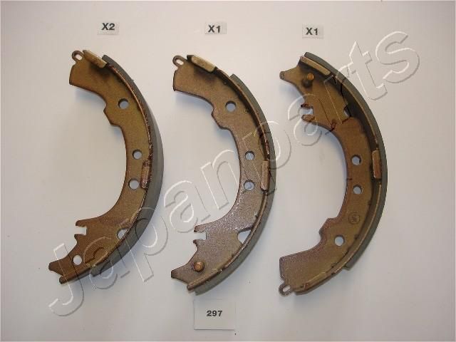 Комплект тормозных колодок JAPANPARTS GF297AF