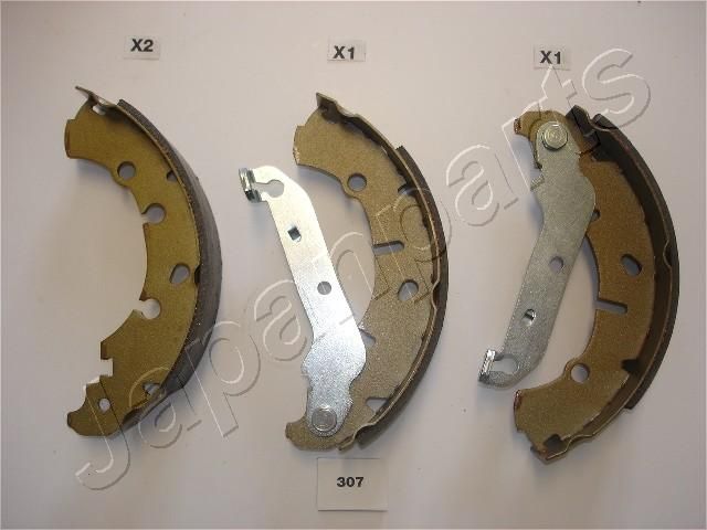 Комплект тормозных колодок JAPANPARTS GF307AF