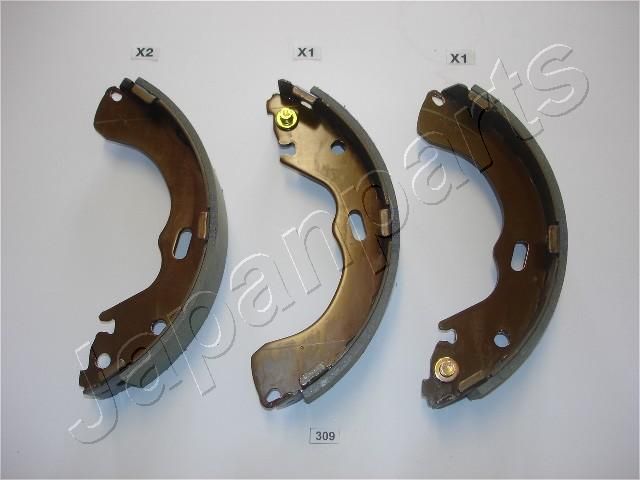 Комплект тормозных колодок JAPANPARTS GF309AF