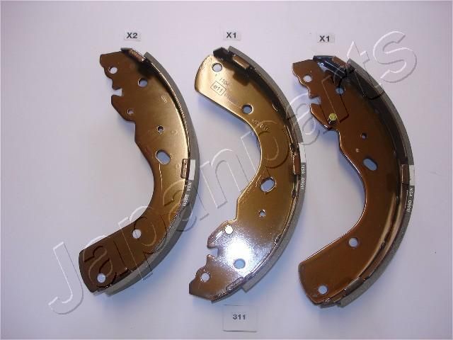 Комплект тормозных колодок JAPANPARTS GF311AF