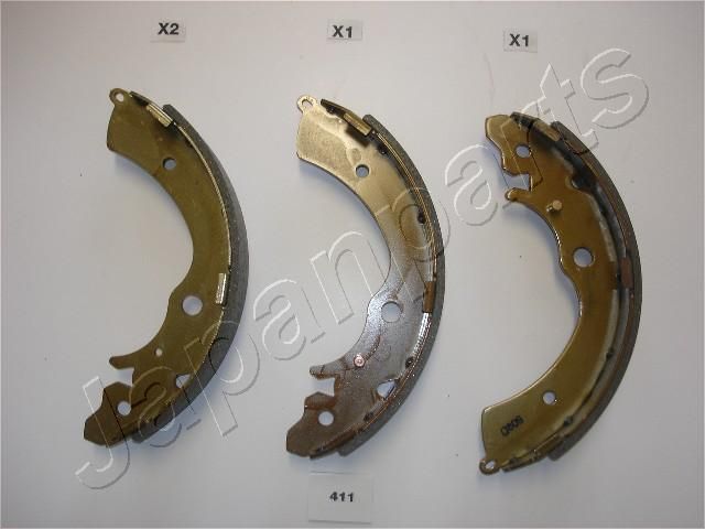 Комплект тормозных колодок JAPANPARTS GF411AF