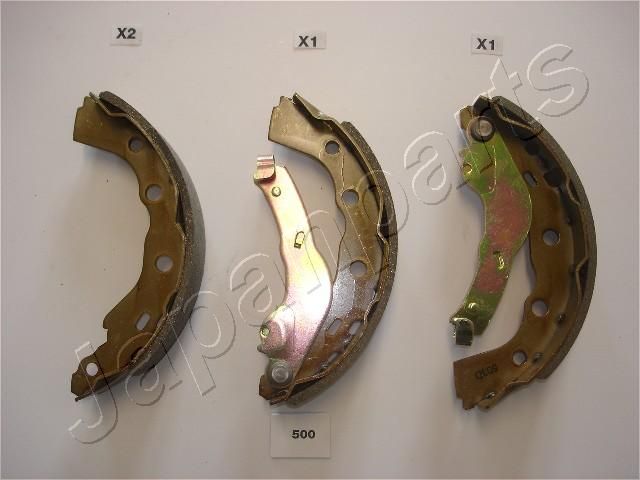 Комплект тормозных колодок JAPANPARTS GF500AF