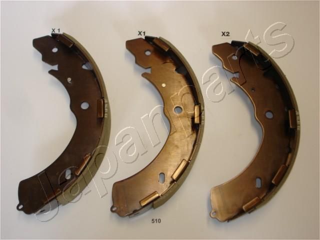 Комплект тормозных колодок JAPANPARTS GF510AF