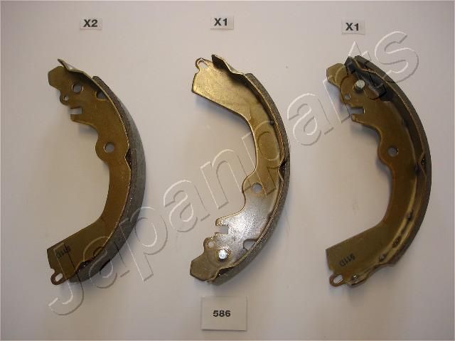 Комплект тормозных колодок JAPANPARTS GF586AF