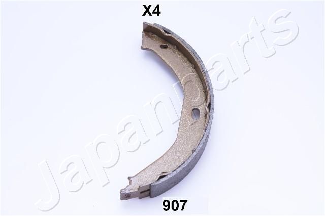 Комплект тормозных колодок, стояночная тормозная система JAPANPARTS GF907AF