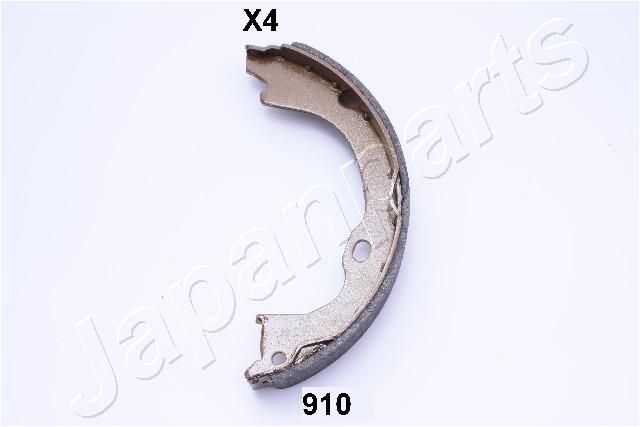 Комплект тормозных колодок, стояночная тормозная система JAPANPARTS GF910AF