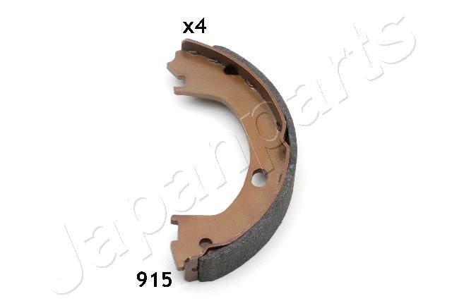 Комплект тормозных колодок, стояночная тормозная система JAPANPARTS GF915AF