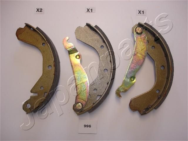 Комплект тормозных колодок JAPANPARTS GF996AF