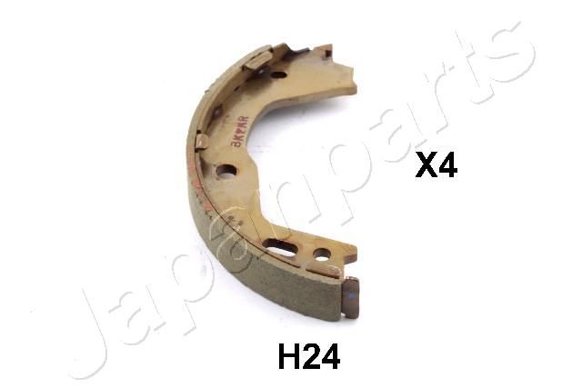 Комплект тормозных колодок, стояночная тормозная система JAPANPARTS GFH24AF