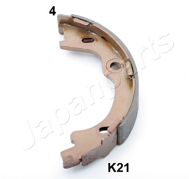 Комплект тормозных колодок, стояночная тормозная система JAPANPARTS GFK21AF