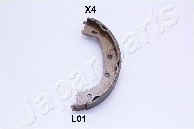 Комплект тормозных колодок, стояночная тормозная система JAPANPARTS GFL01AF