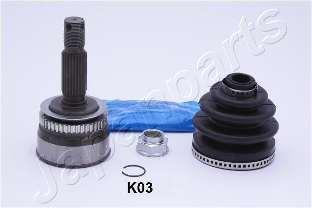 Шарнирный комплект, приводной вал JAPANPARTS GIK03